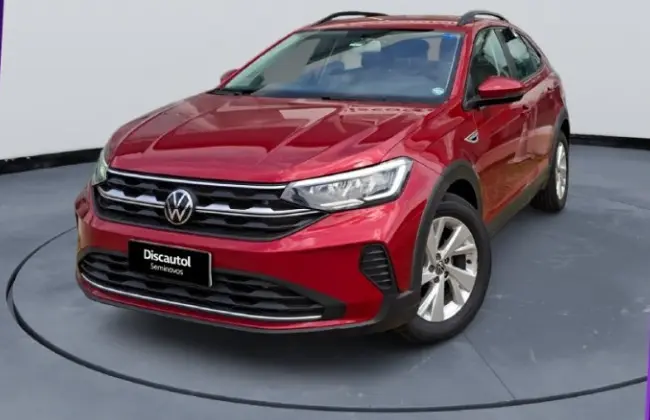Volkswagen Nivus na vitrine do Markinhos
